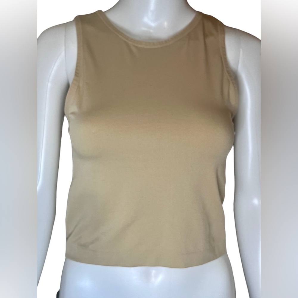 Eye Candy Tan Crop Top